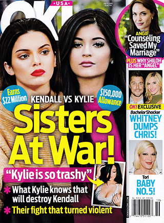 Illustration for article titled This Week In Tabloids: Brad Got Naked With Someone Who Wasn't Angie
